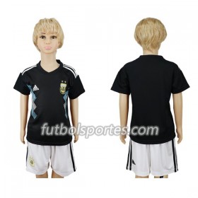 Camisetas Argentina Niño Segunda Equipacion Mundial 2018